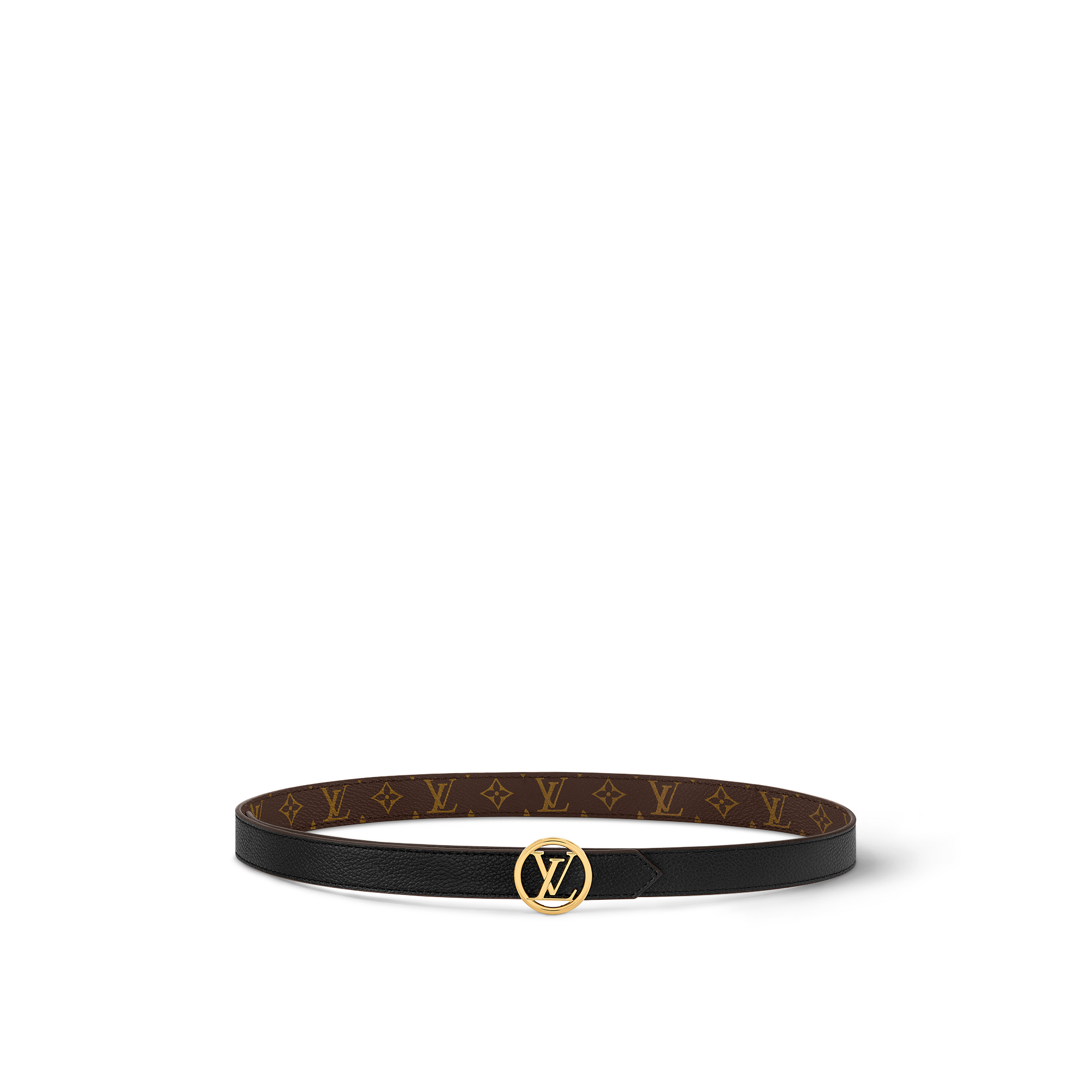 LV Circle 20mm Reversible Belt Monogram - Women - Accessories 